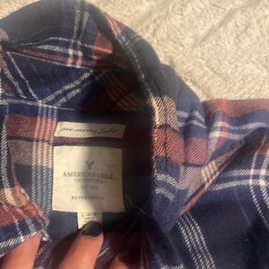 American Eagle Plaid Flannel Shirt
